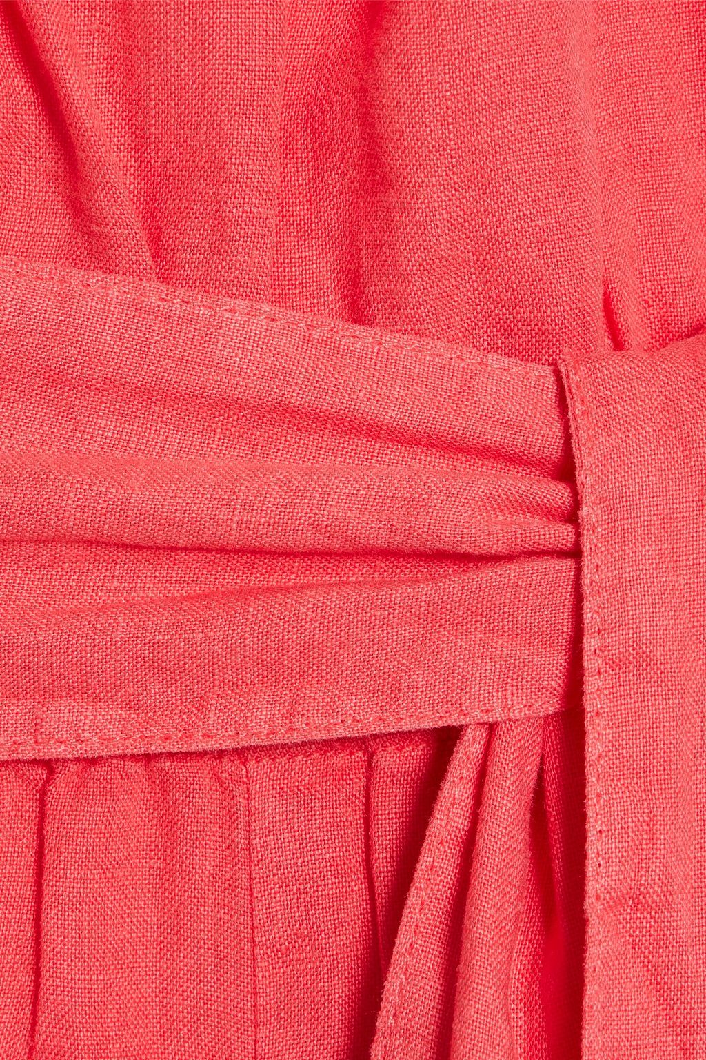 JOIE Josepha cropped linen wide-leg jumpsuit