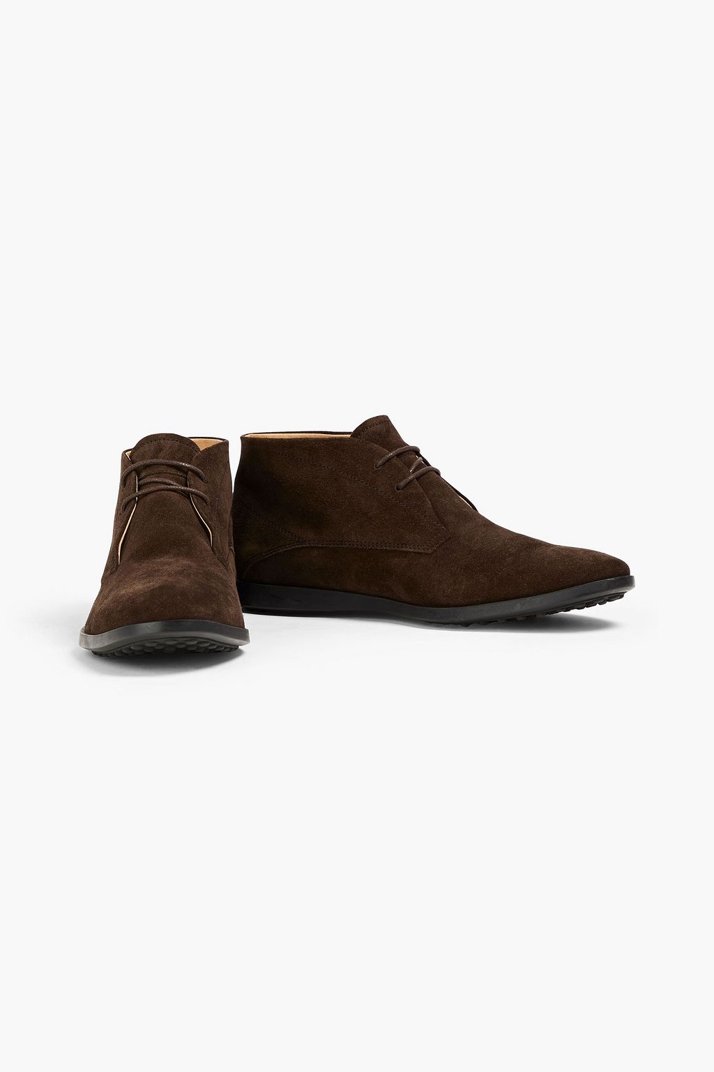 TOD'S Suede desert boots