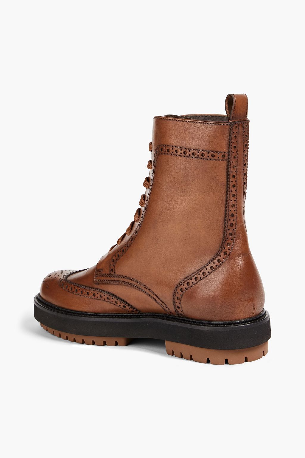 TOD'S Laser-cut leather Chelsea boots