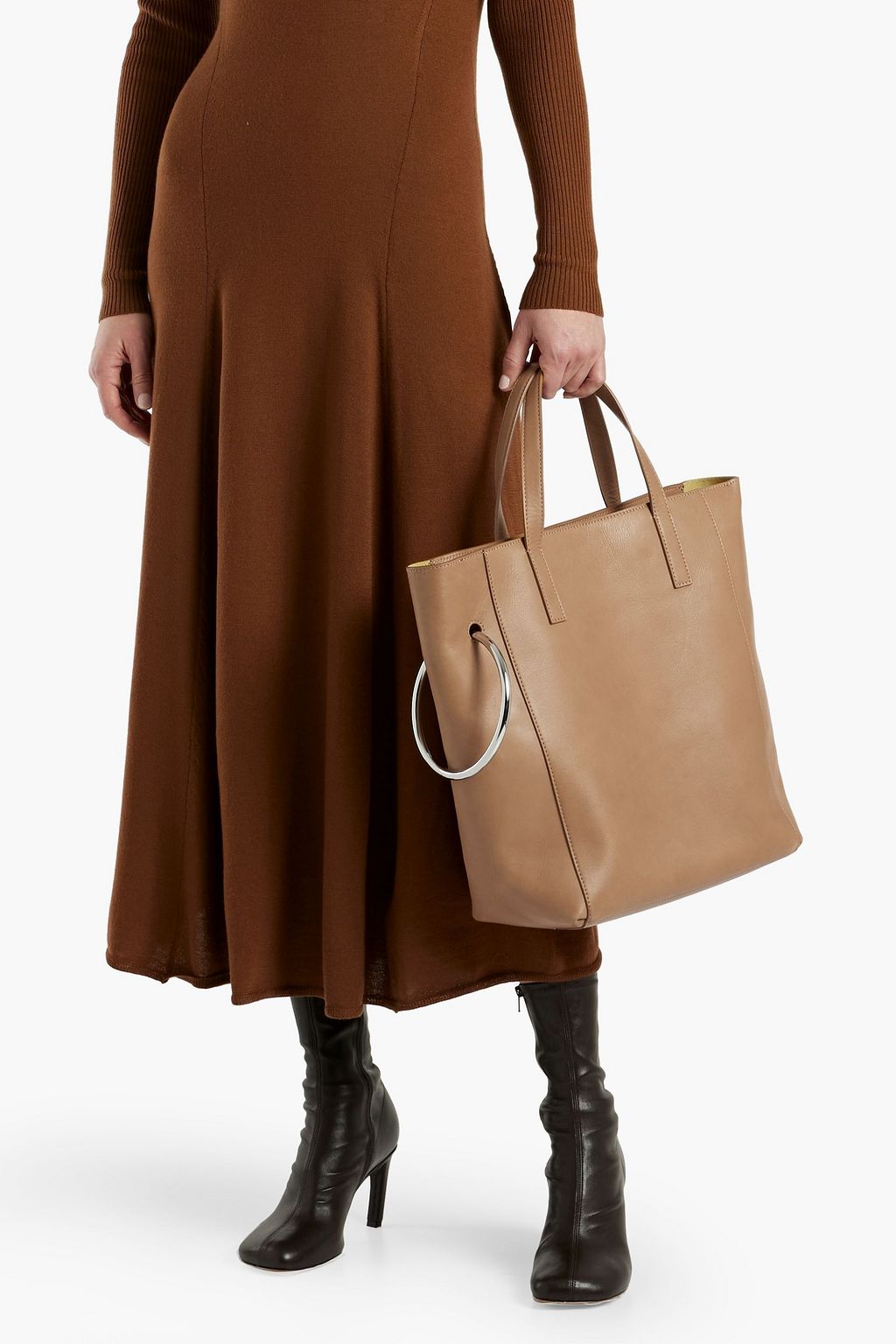 DRIES VAN NOTEN 21aw LARGE RING TOTE BAG-