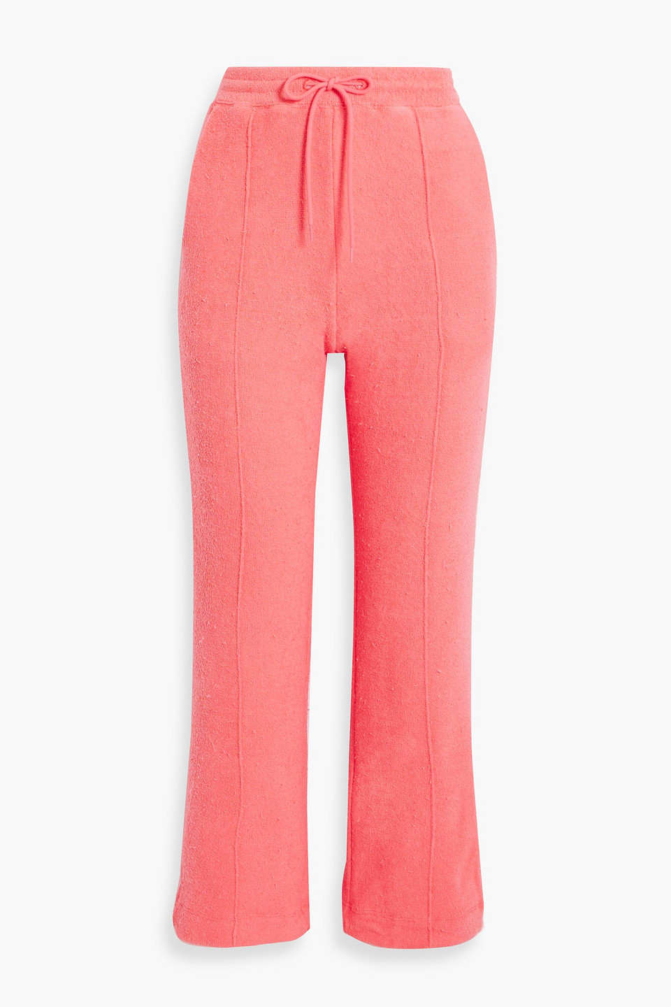 Être Cécile Retro cotton-blend terry track pants