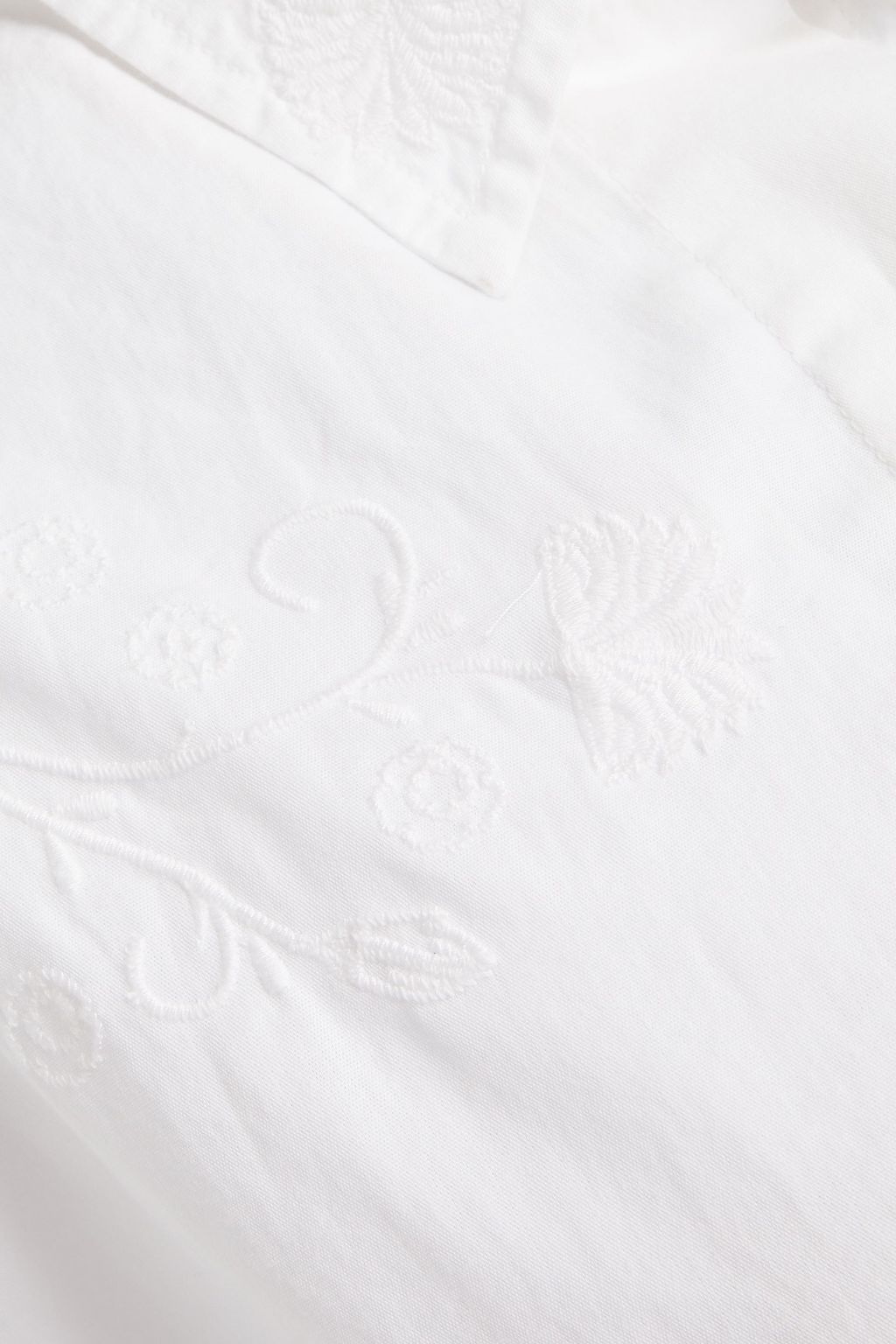 RAG & BONE コットンポプリン ミディワンピース 刺繍