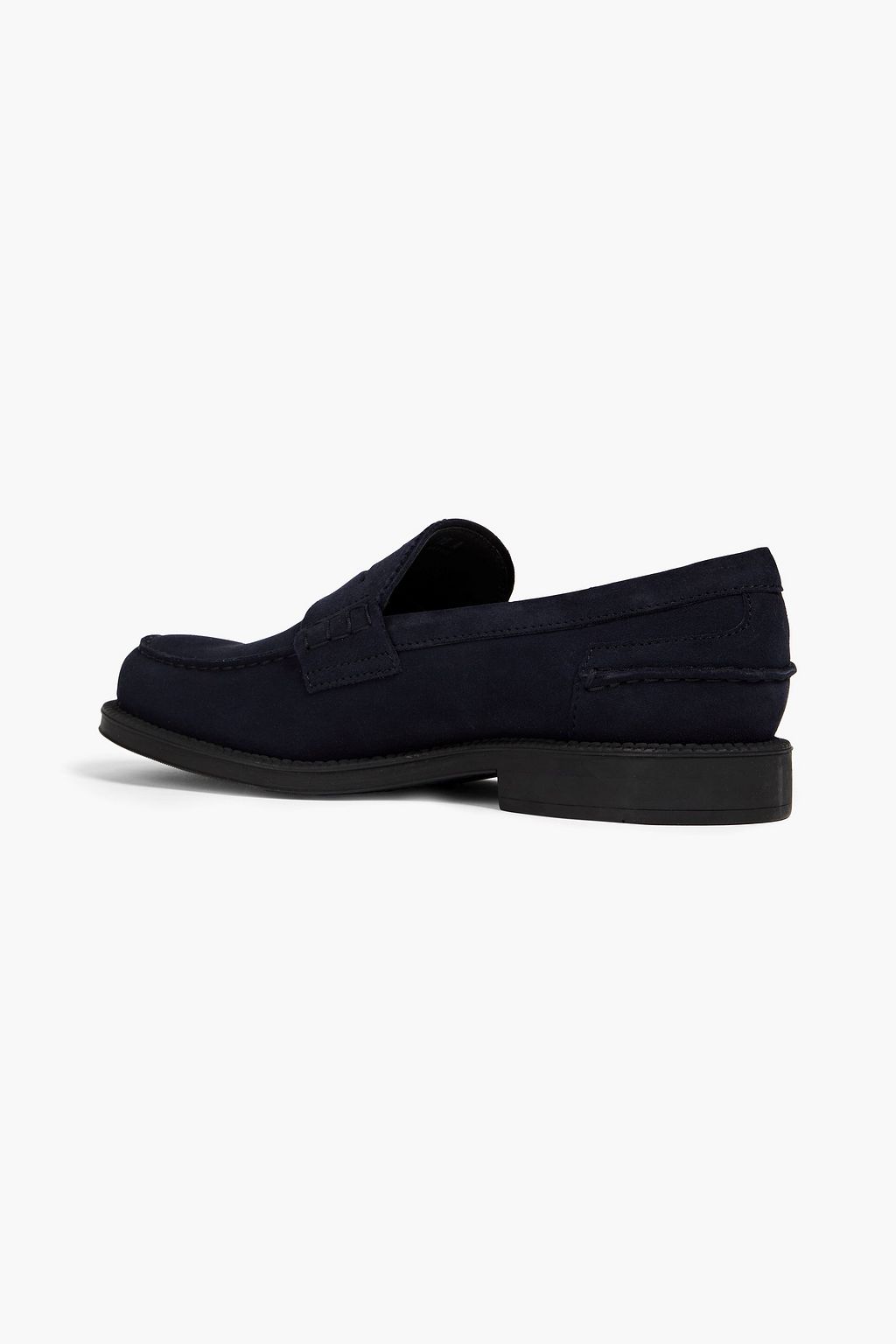 TOD'S Suede penny loafers