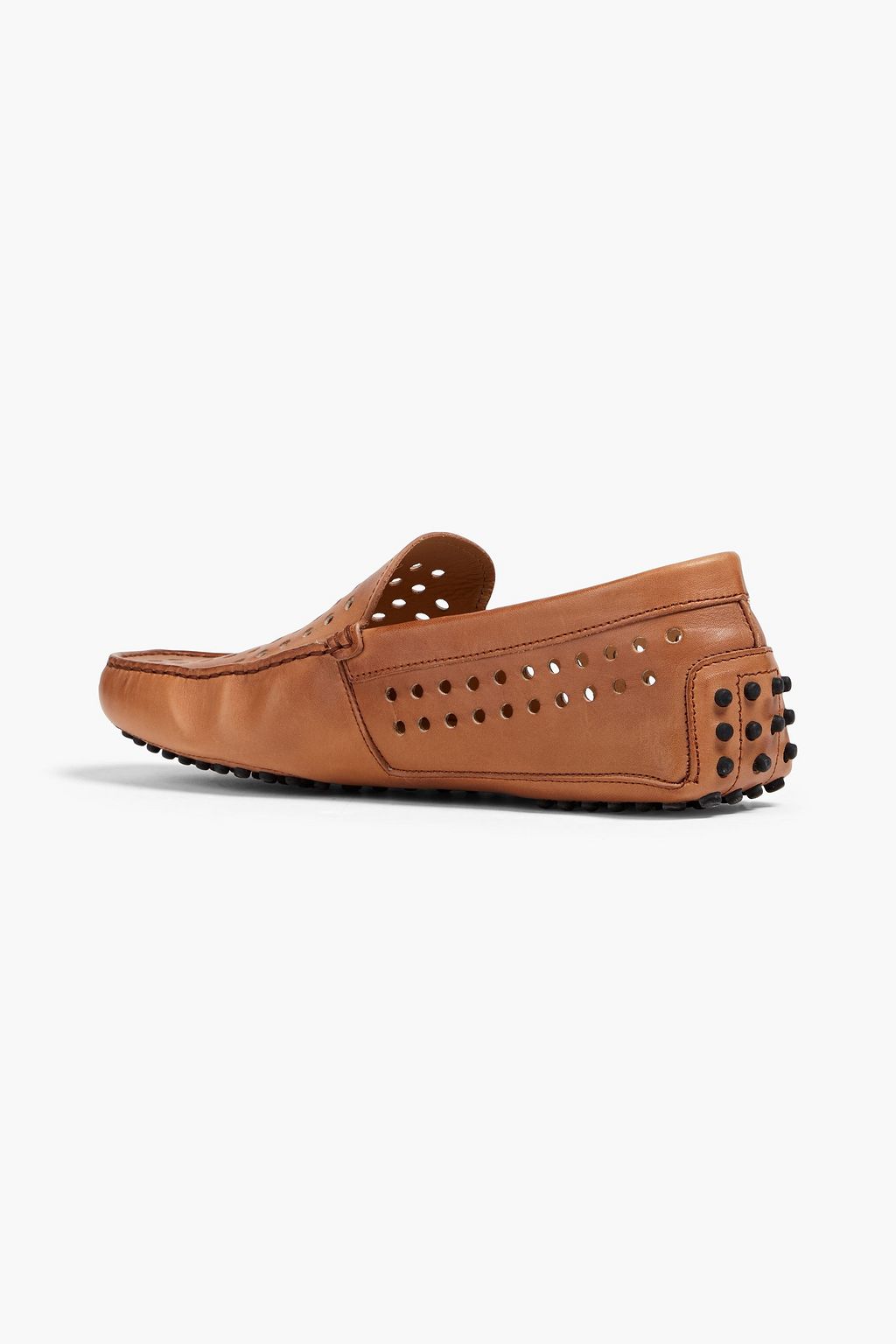TOD'S Laser-cut leather driving shoes