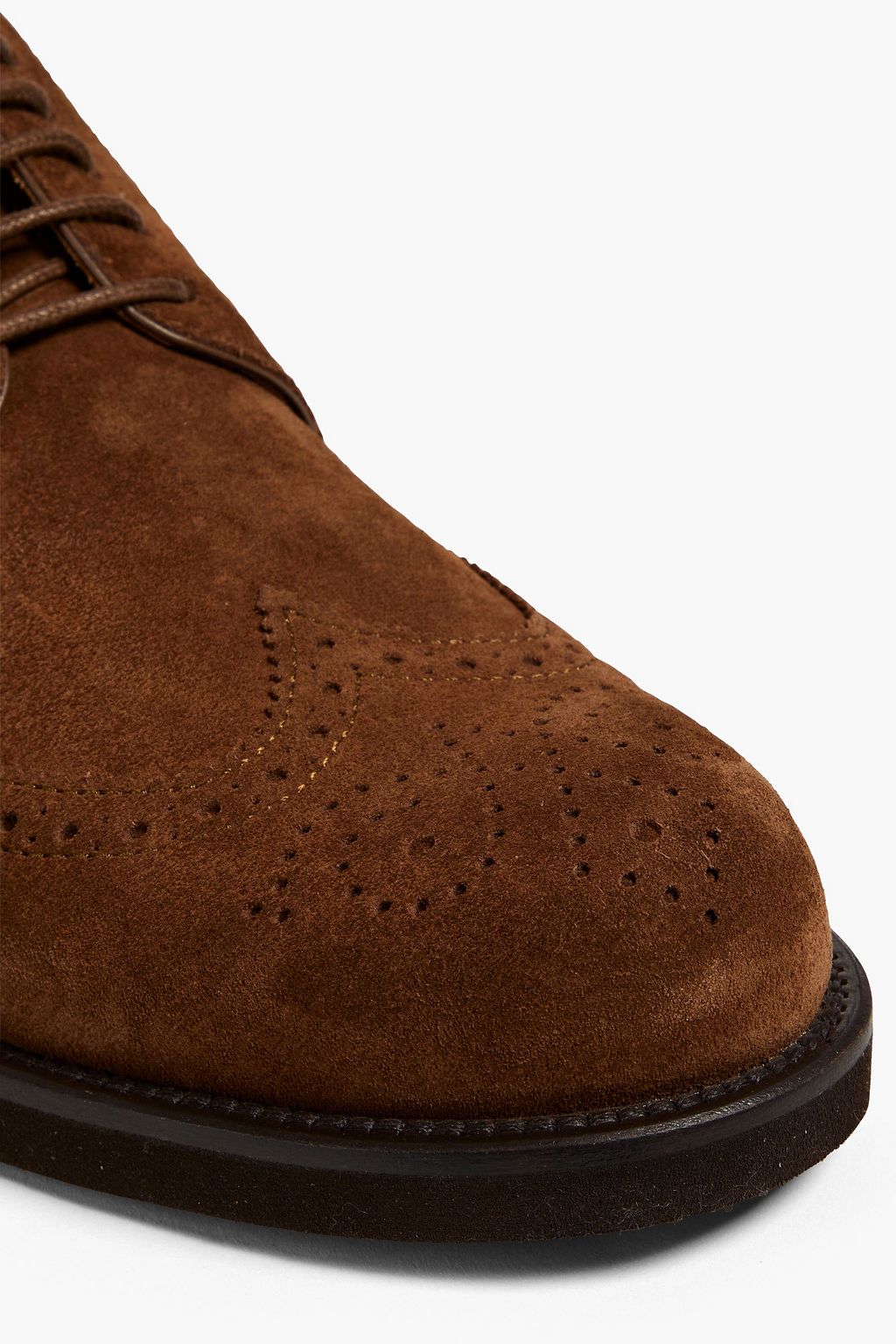 TOD'S Suede brogues