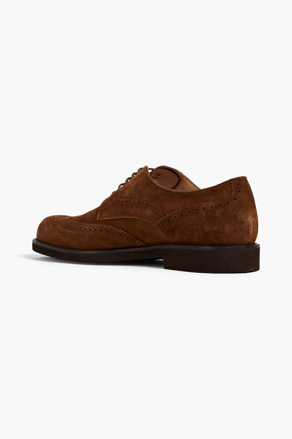 TOD'S Suede brogues