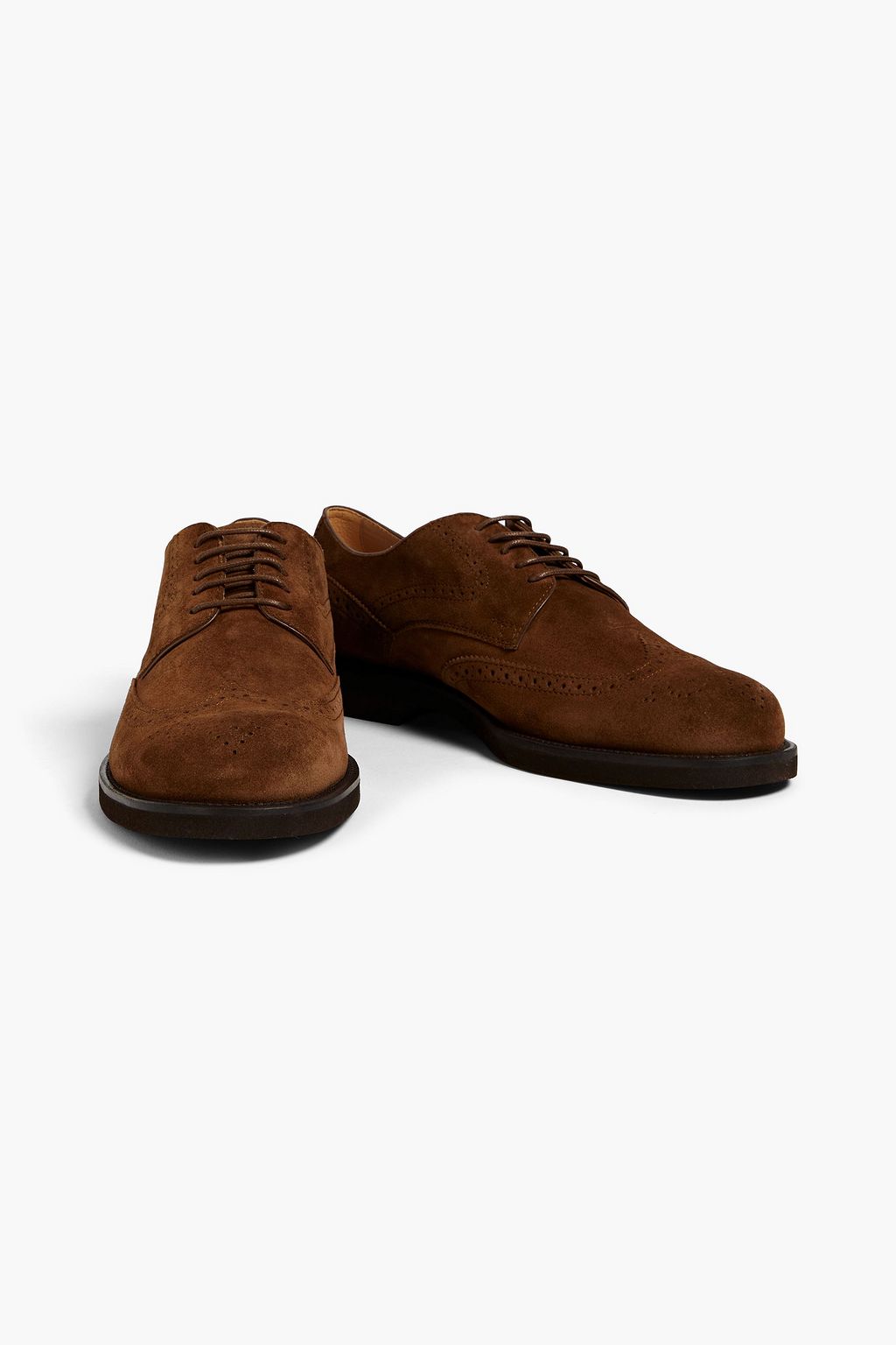 TOD'S Suede brogues