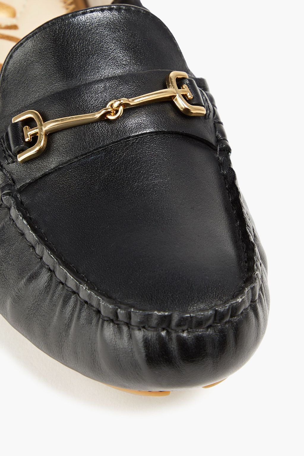 SAM EDELMAN Falto embellished leather loafers