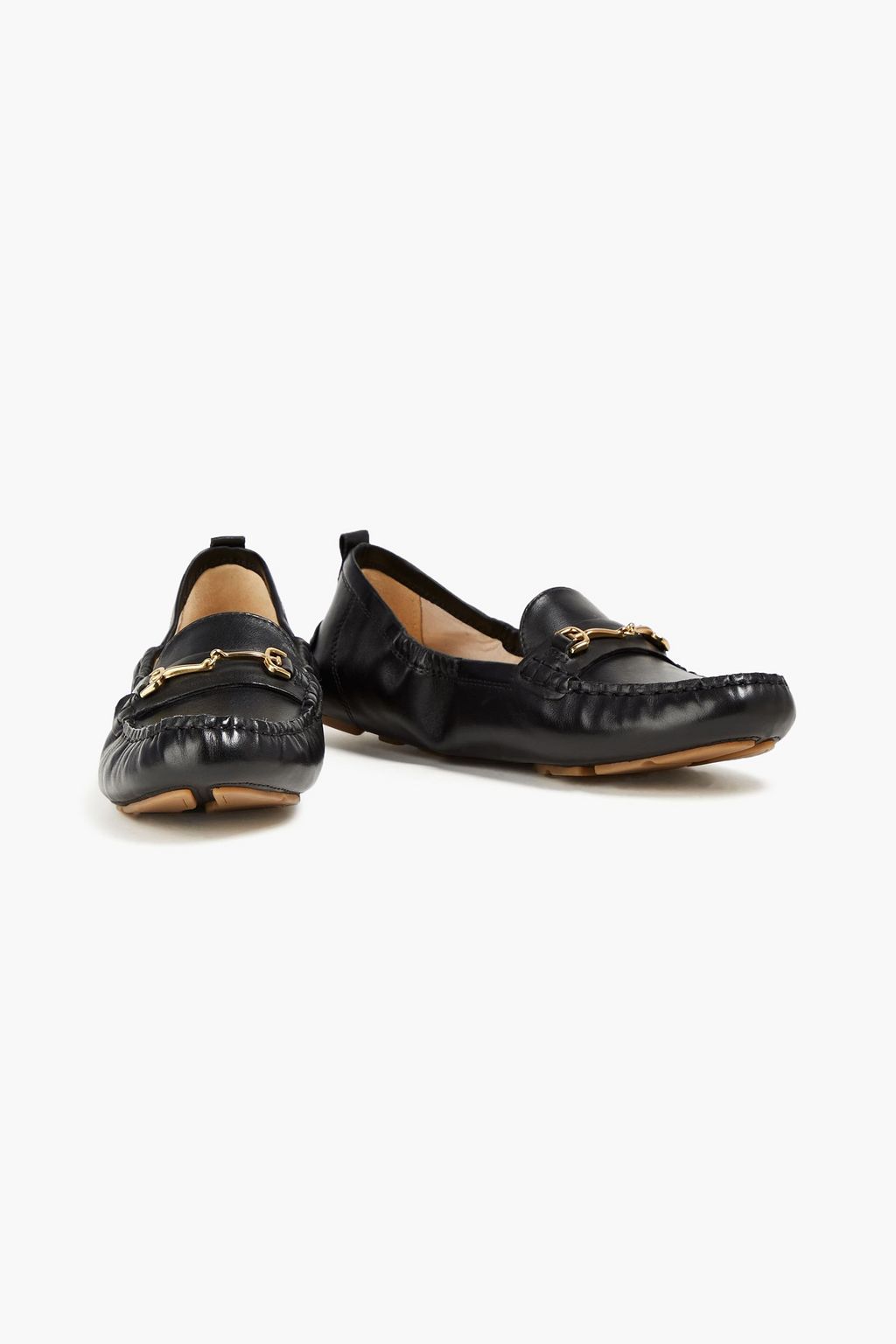 SAM EDELMAN Falto embellished leather loafers | THE OUTNET