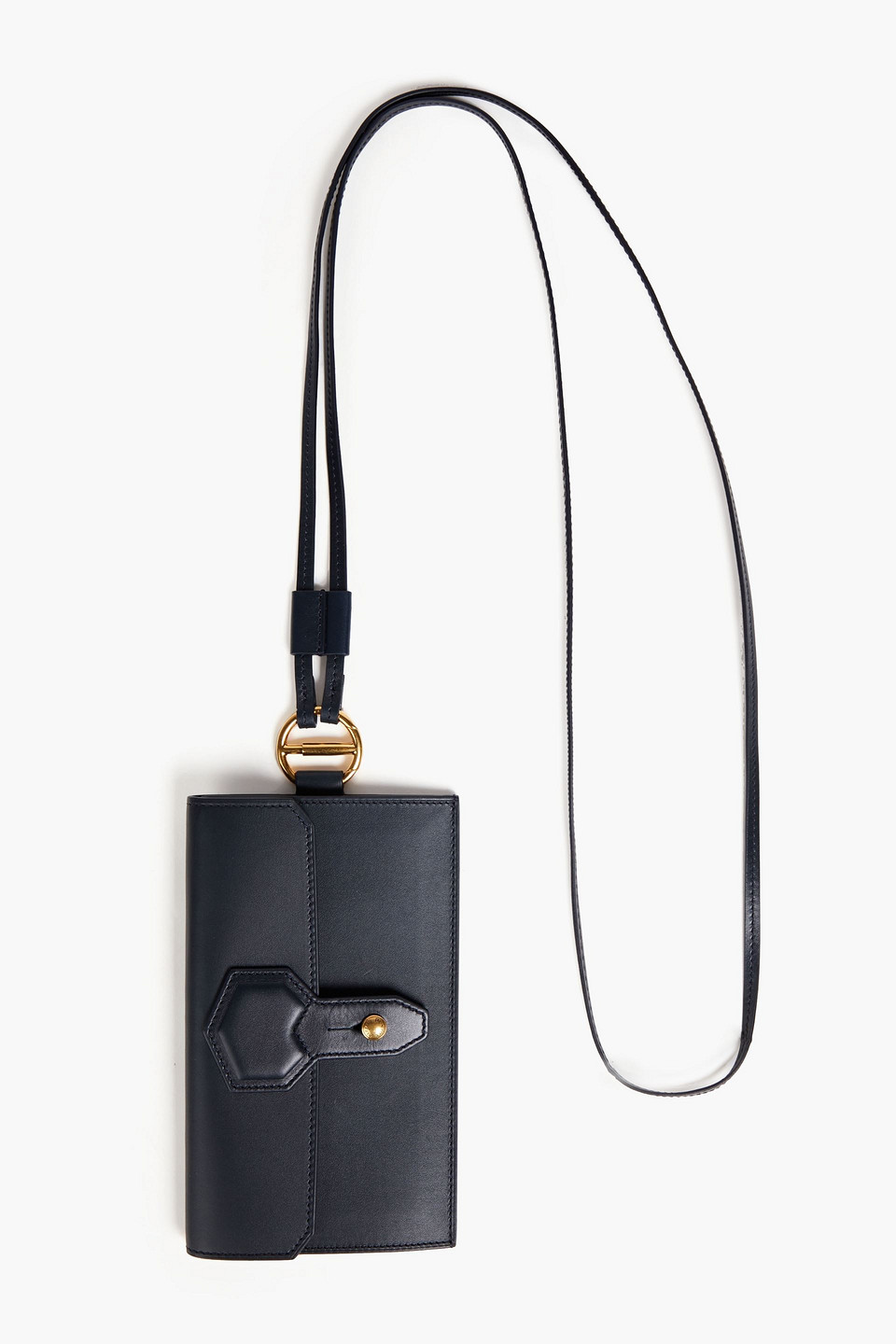 Dunhill Leather Pouch In Black
