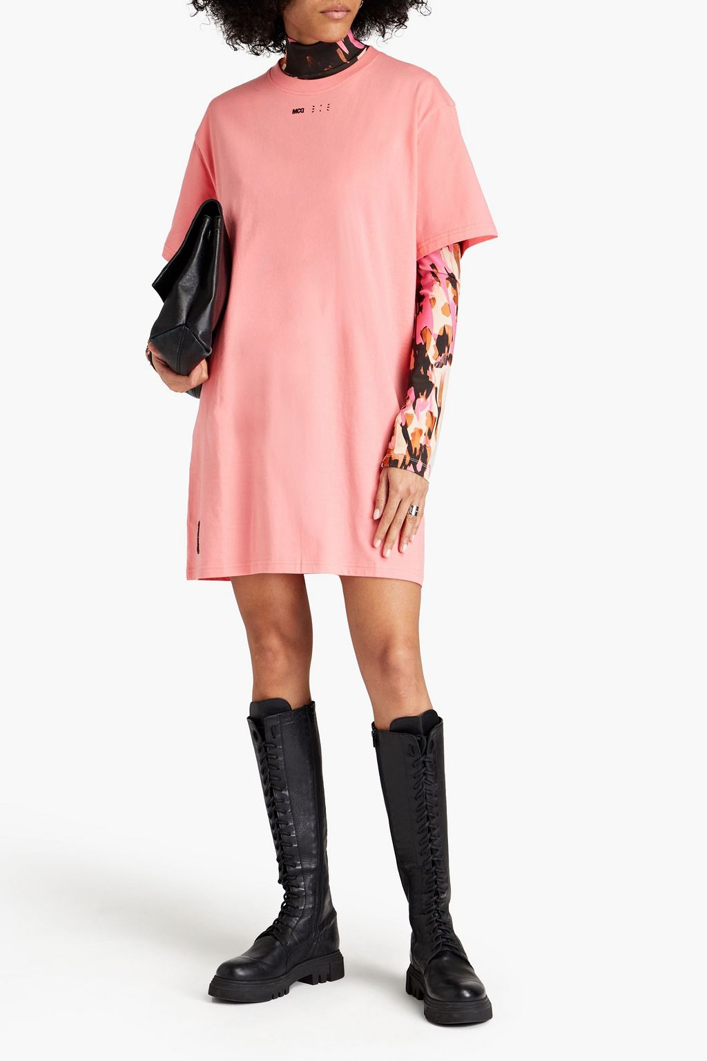 MCQ ALEXANDER MCQUEEN Printed cotton-jersey T-shirt