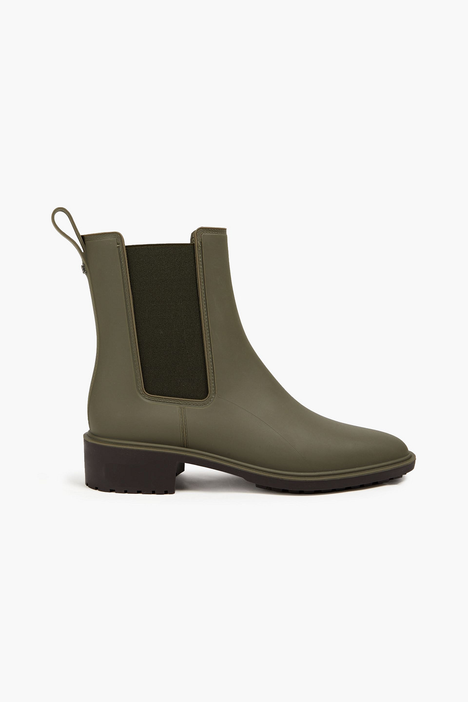 Sam Edelman Sue Pvc Chelsea Boots In Green