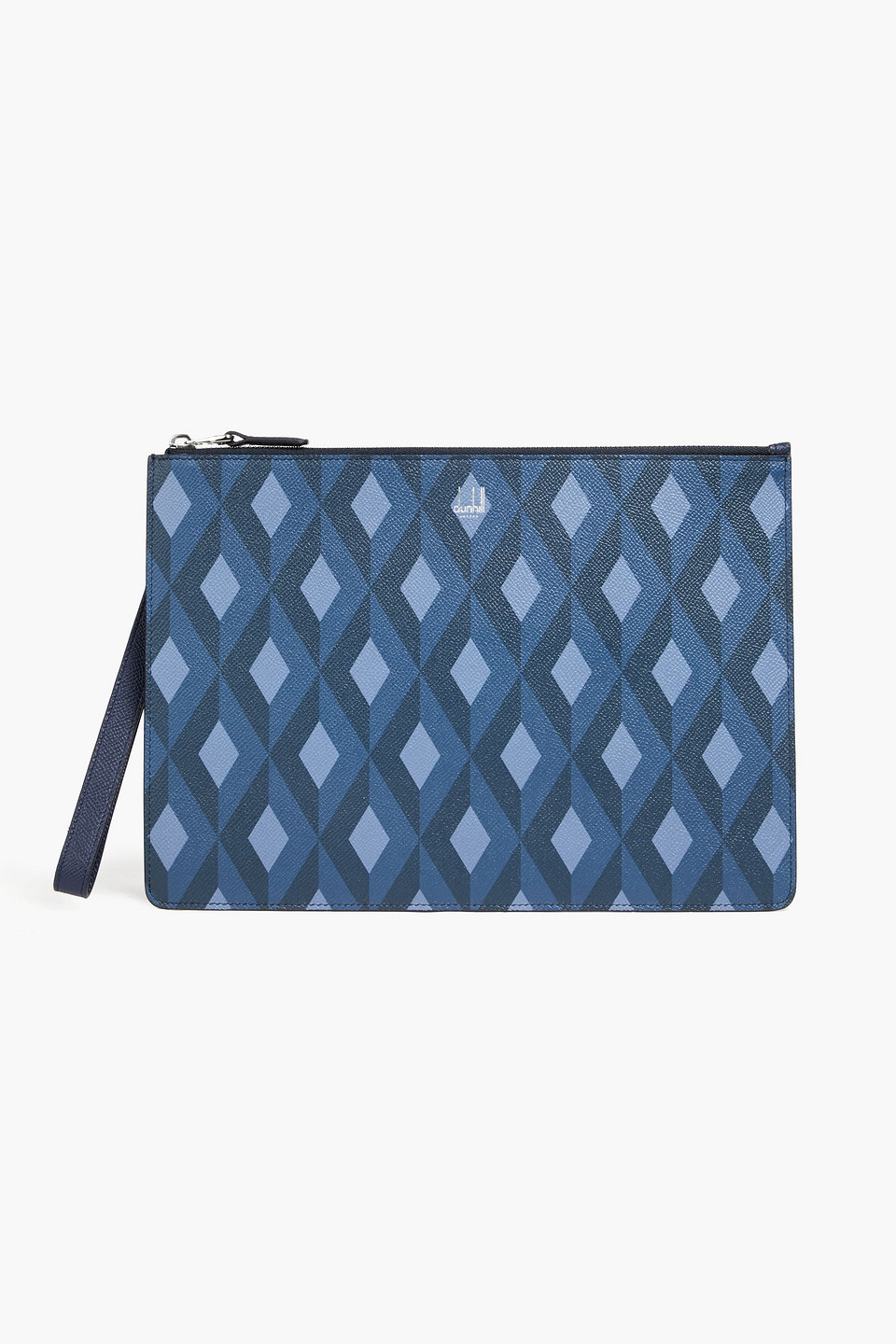 Printed textured-leather document case