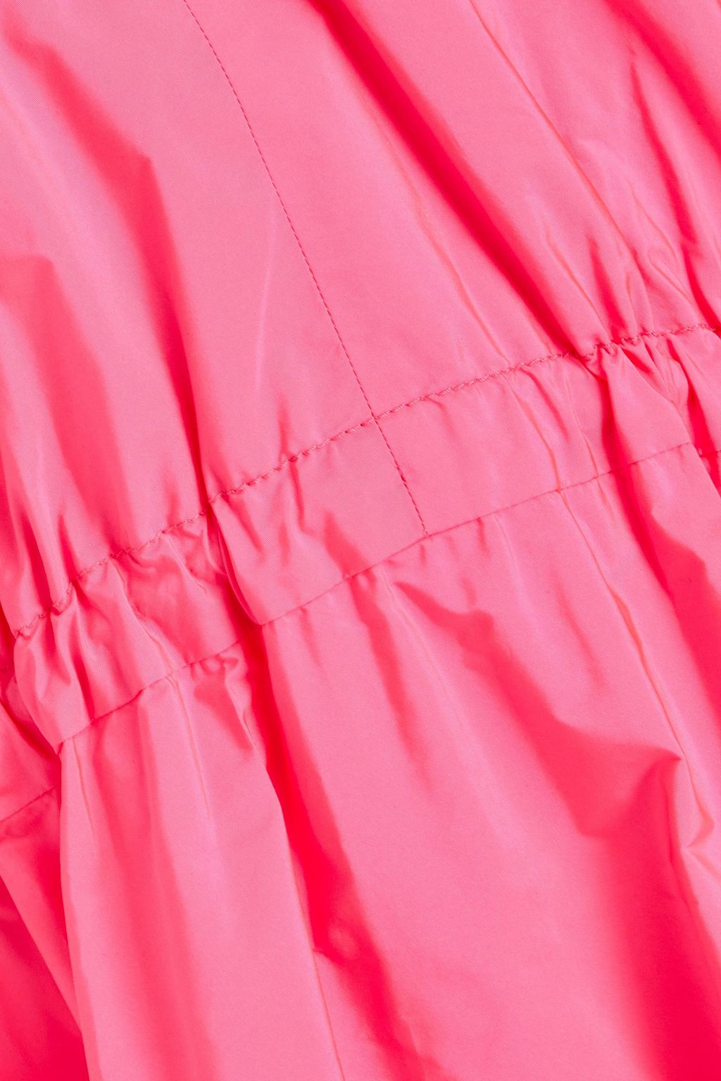 REDVALENTINO فستان متوسط الطول مصنوع من التفتا