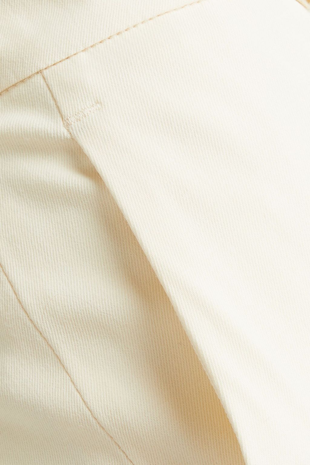REDVALENTINO Twill tapered pants