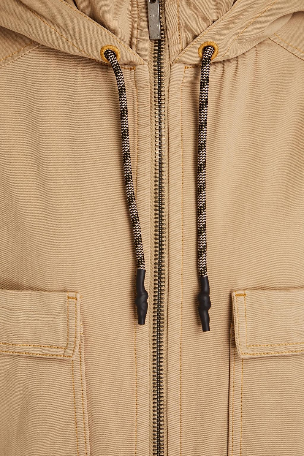 MCQ ALEXANDER MCQUEEN Cotton-twill hooded parka