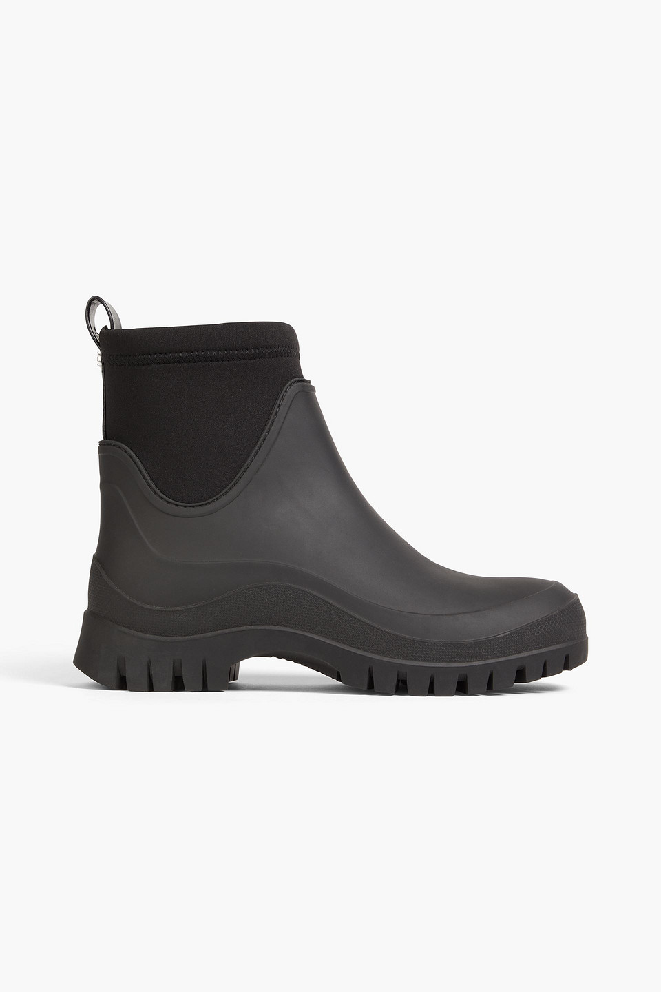 Sam Edelman Louisa Neoprene And Rubber Snow Boots In Black