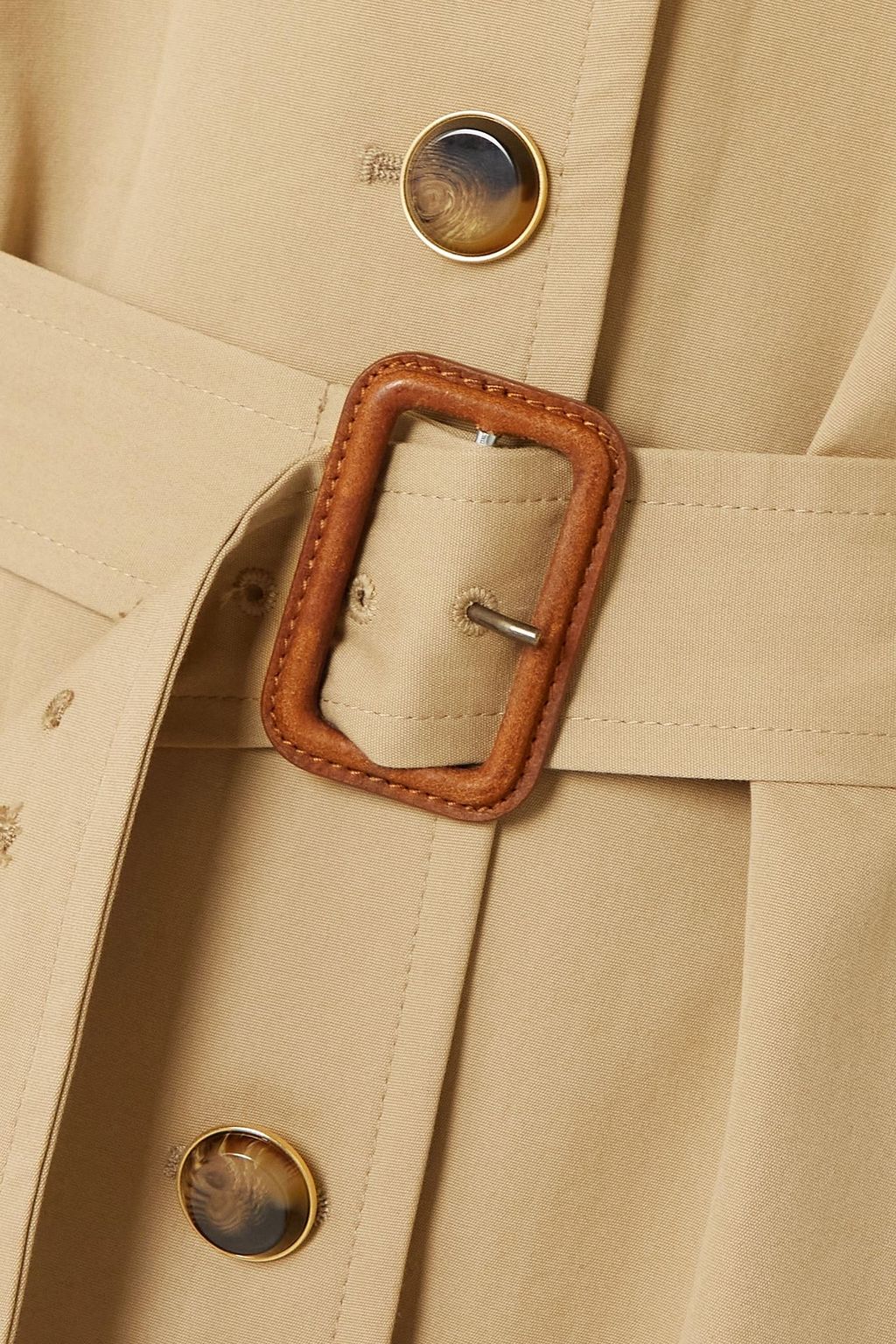 GIULIVA HERITAGE COLLECTION The Dust belted cotton-twill trench coat