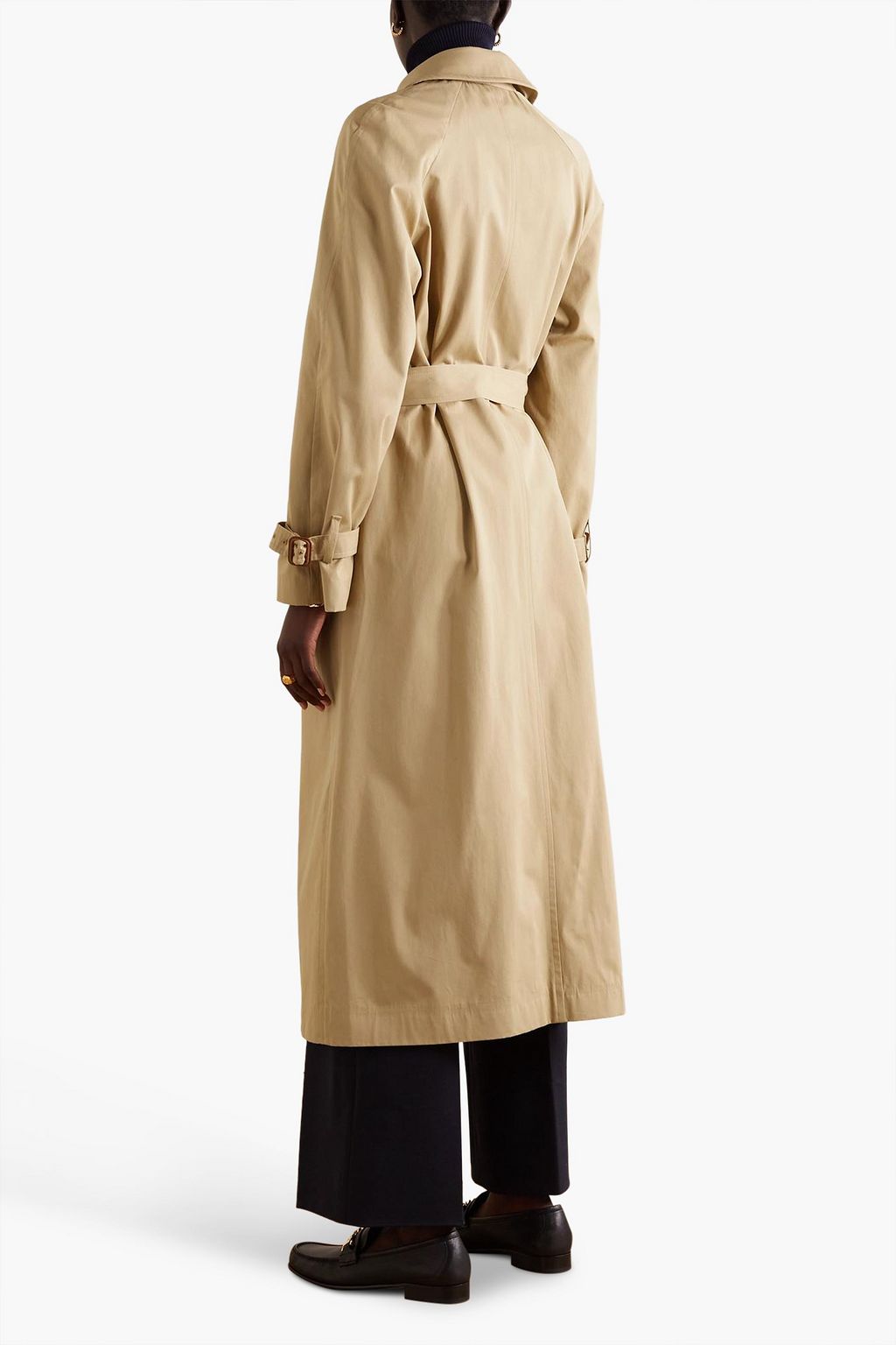 GIULIVA HERITAGE COLLECTION The Dust belted cotton-twill trench coat