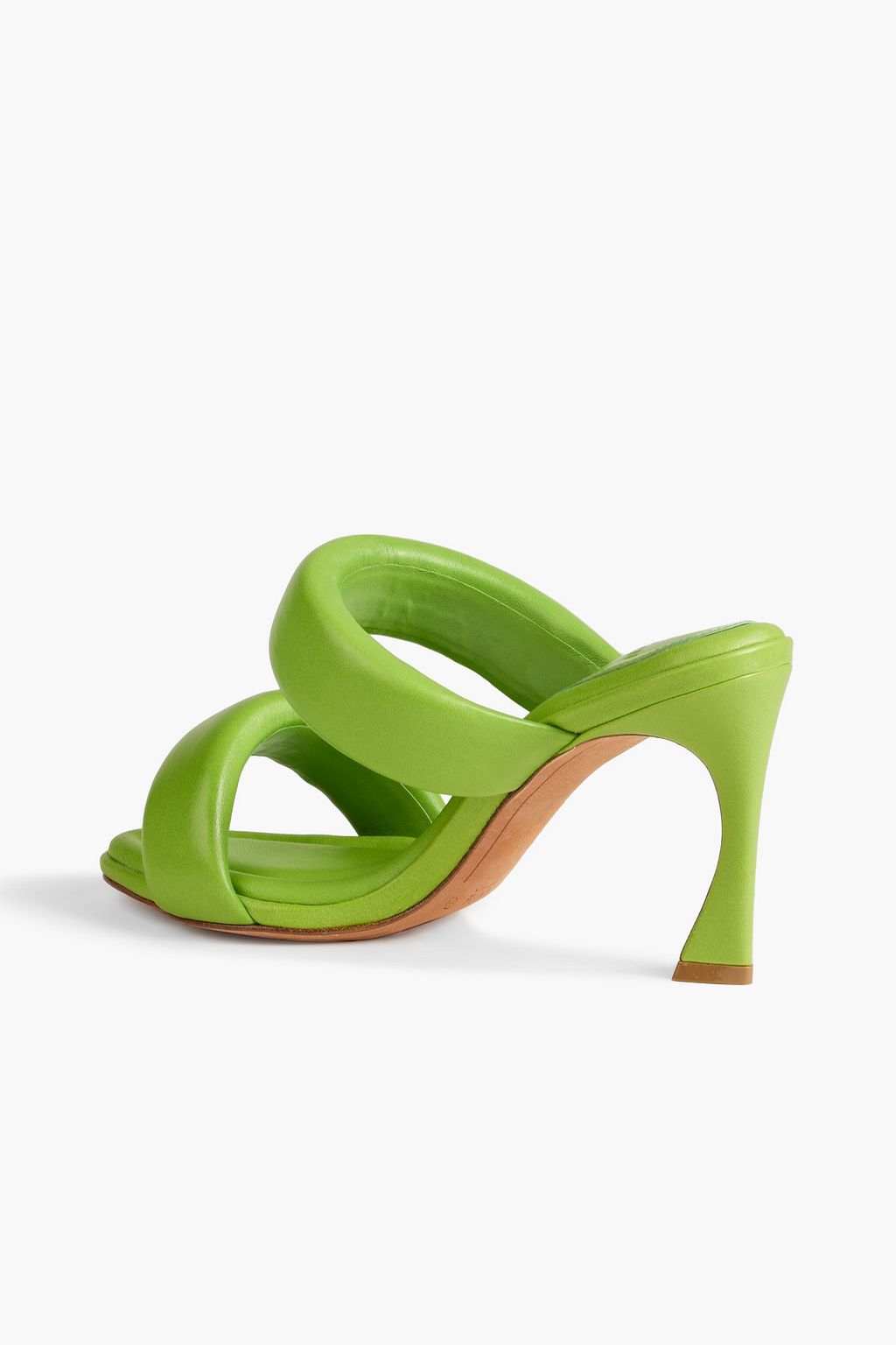 ALEXANDRE BIRMAN 릴라 85 패딩 가죽 뮬