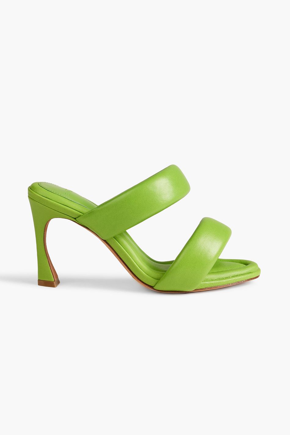 alexandre birman lilla padded leather mules