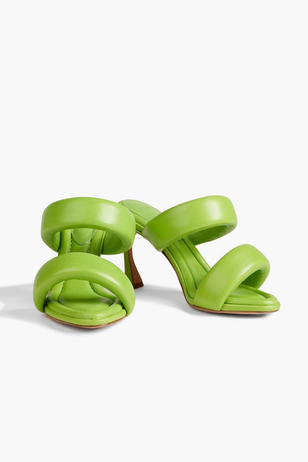 ALEXANDRE BIRMAN 릴라 85 패딩 가죽 뮬