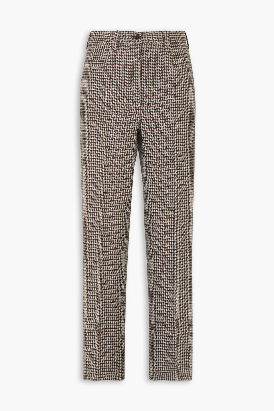 Giuliva Heritage Collection The Altea houndstooth wool straight-leg pants