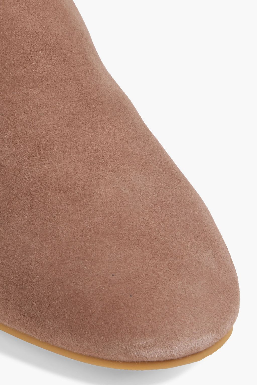 STUART WEITZMAN Genna 60 Overknees aus Stretch-Veloursleder
