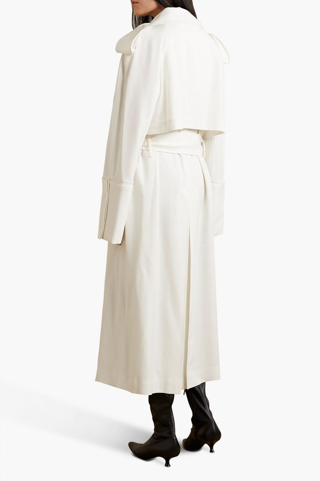 BITE STUDIOS Wool-twill trench coat