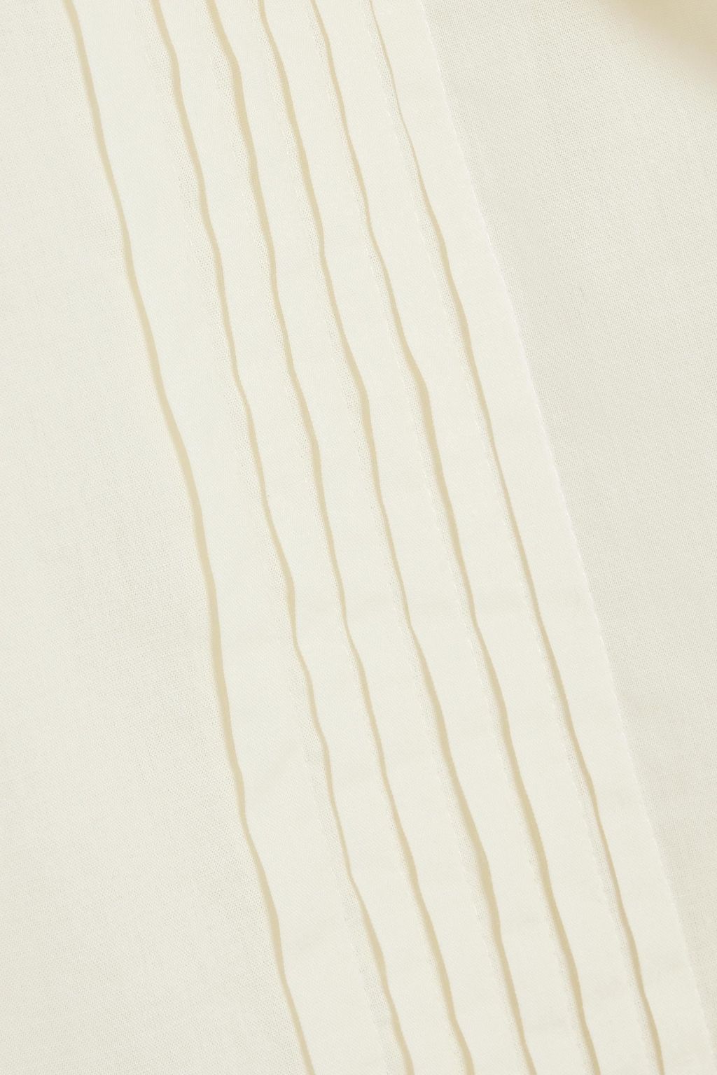 JOIE Vesta pintucked cotton-voile blouse