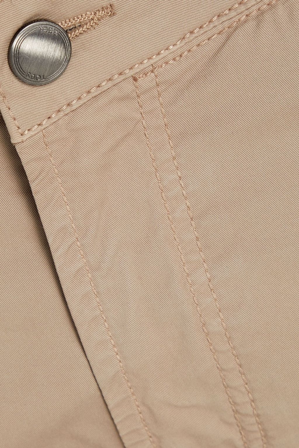 TOD'S Slim-fit stretch-cotton twill pants