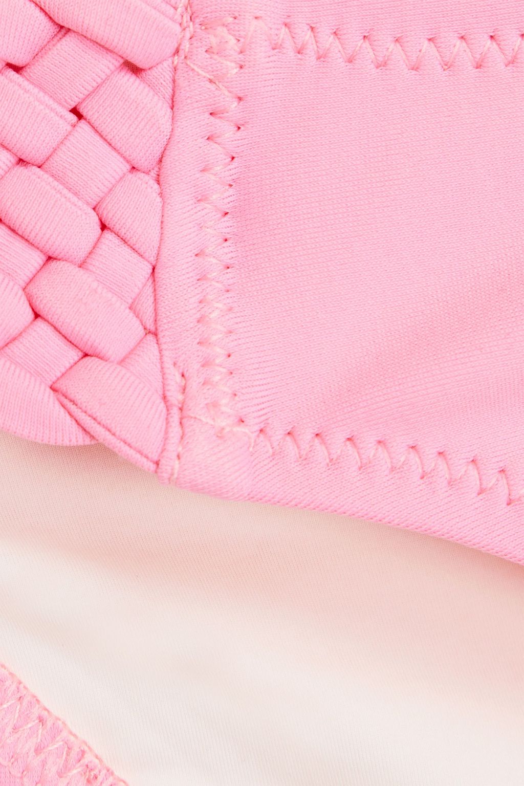 SOLID & STRIPED سروال بكيني ’إلي’ بخصر منخفض منسوج