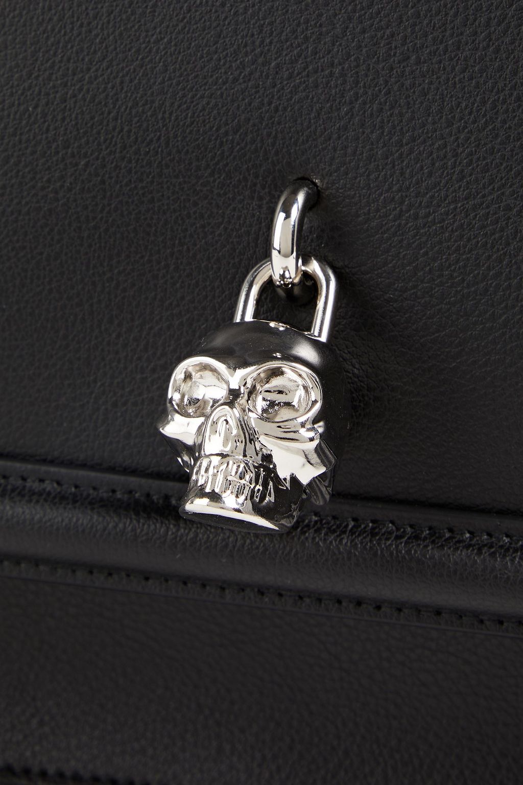 ALEXANDER MCQUEEN Textured-leather shoulder bag
