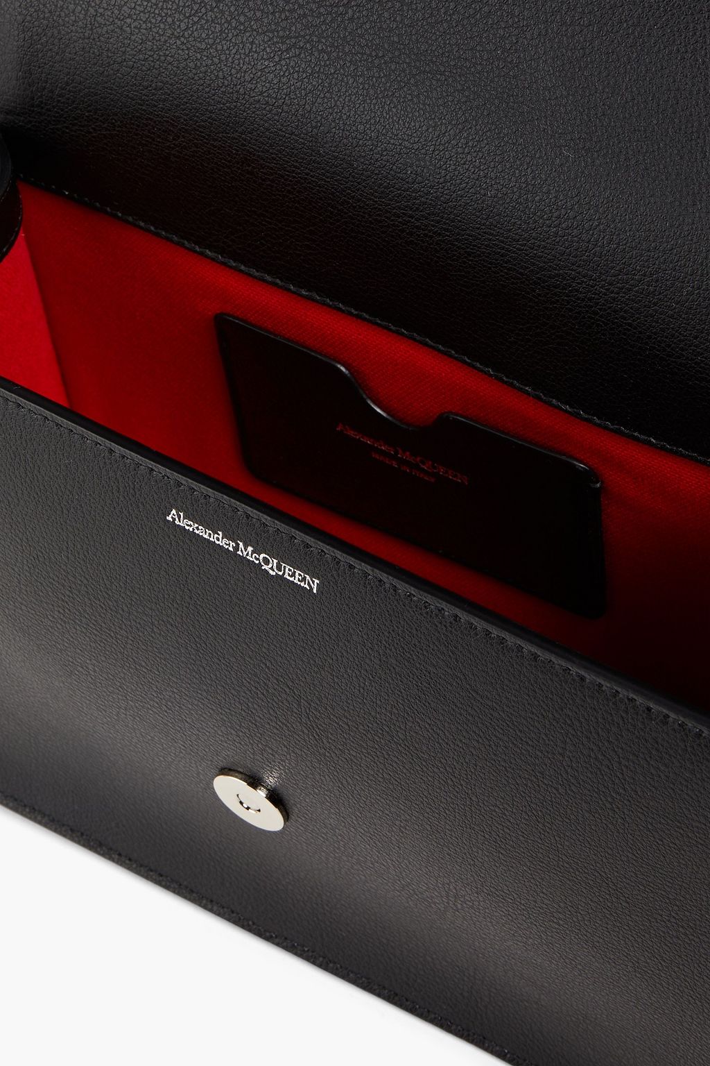 ALEXANDER MCQUEEN Textured-leather shoulder bag