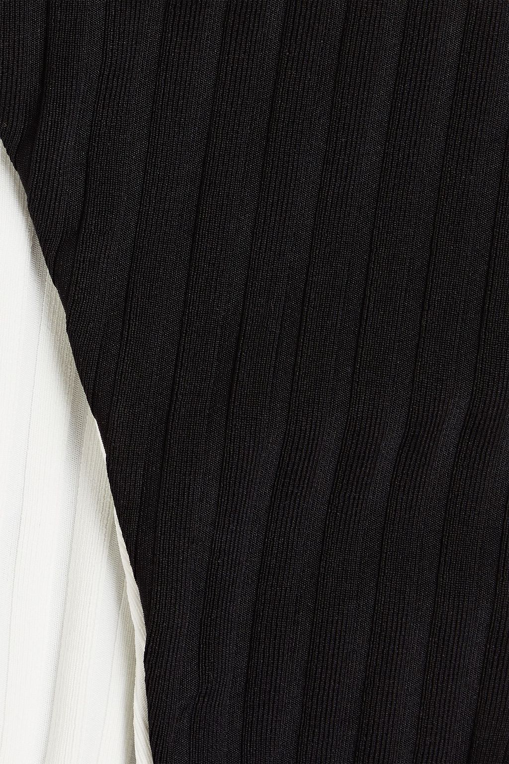 SOLID & STRIPED سروال بكيني «أنابيل» بخصر منخفض بتصميم مضلع قابل للارتداء على الوجهين