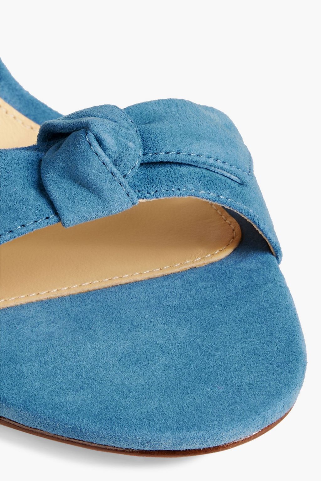 ALEXANDRE BIRMAN Clarita bow-detailed suede sandals