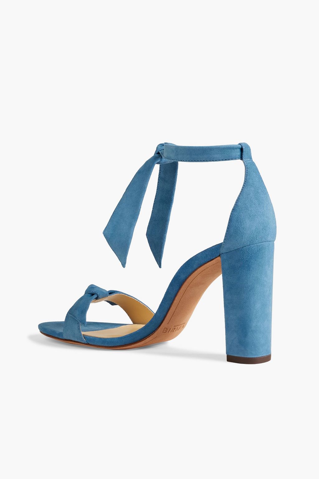 ALEXANDRE BIRMAN Clarita bow-detailed suede sandals