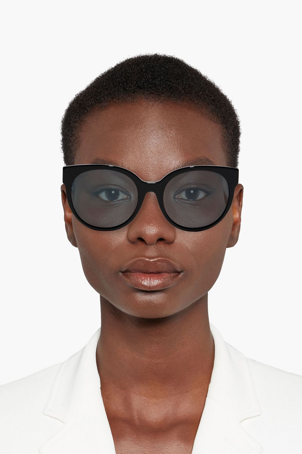 Gucci Monogram Acetate Cat-eye Sunglasses in Blue