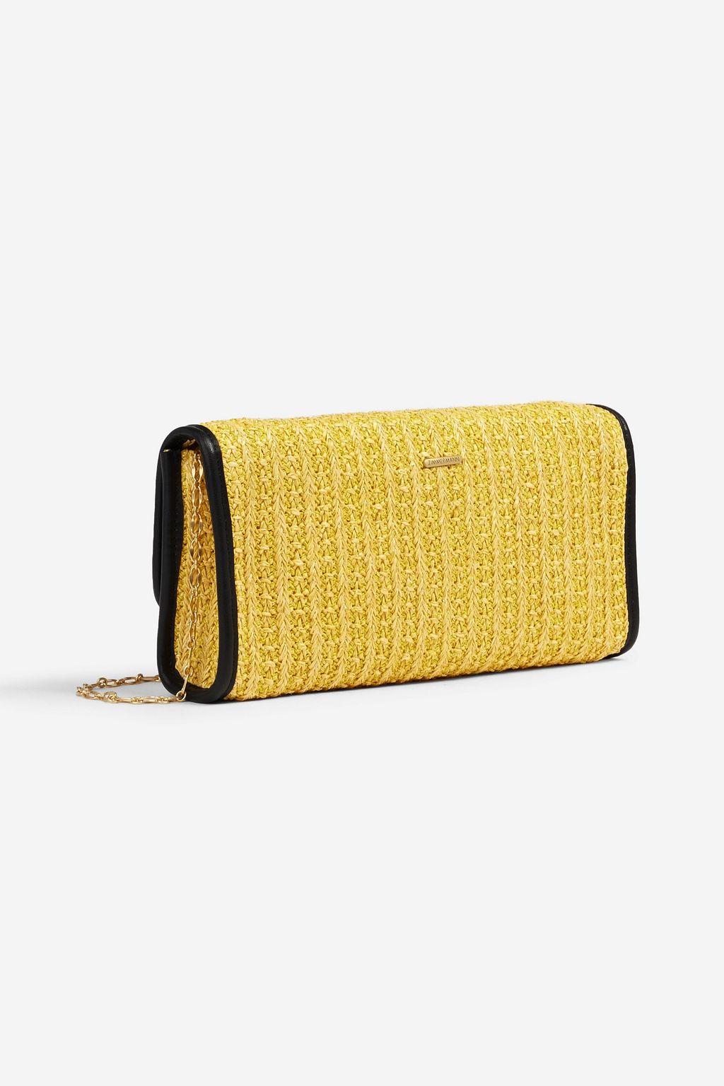 ZIMMERMANN Lovestruck metallic faux raffia shoulder bag