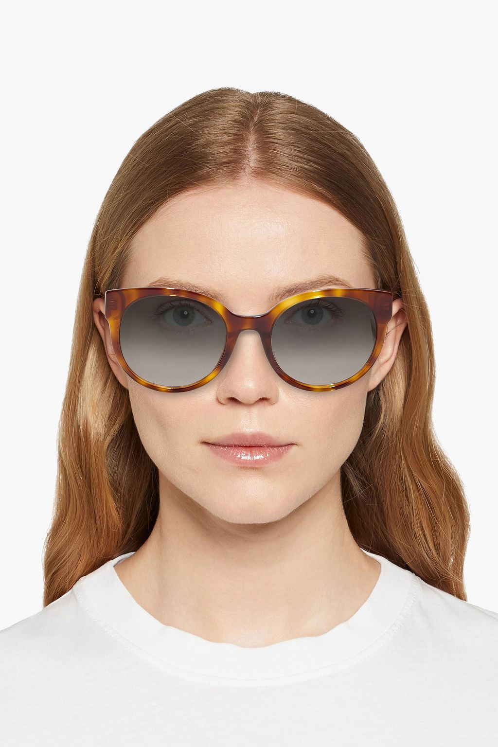 GUCCI D-frame tortoiseshell acetate sunglasses
