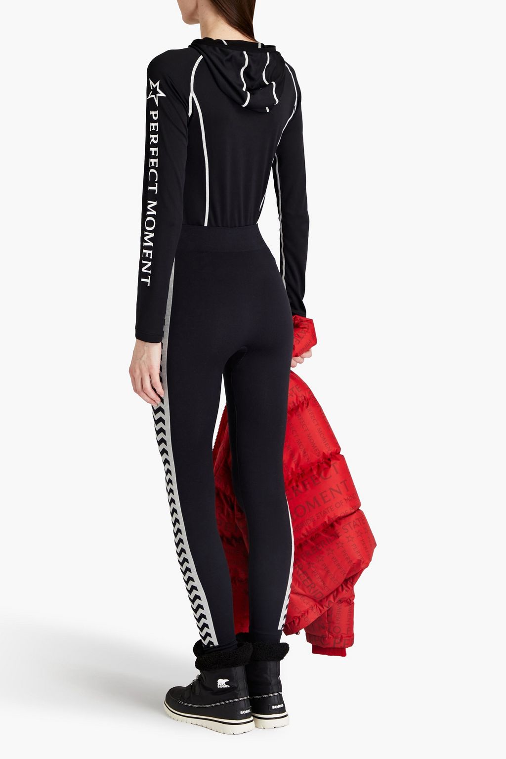 PERFECT MOMENT Stretch-jersey leggings