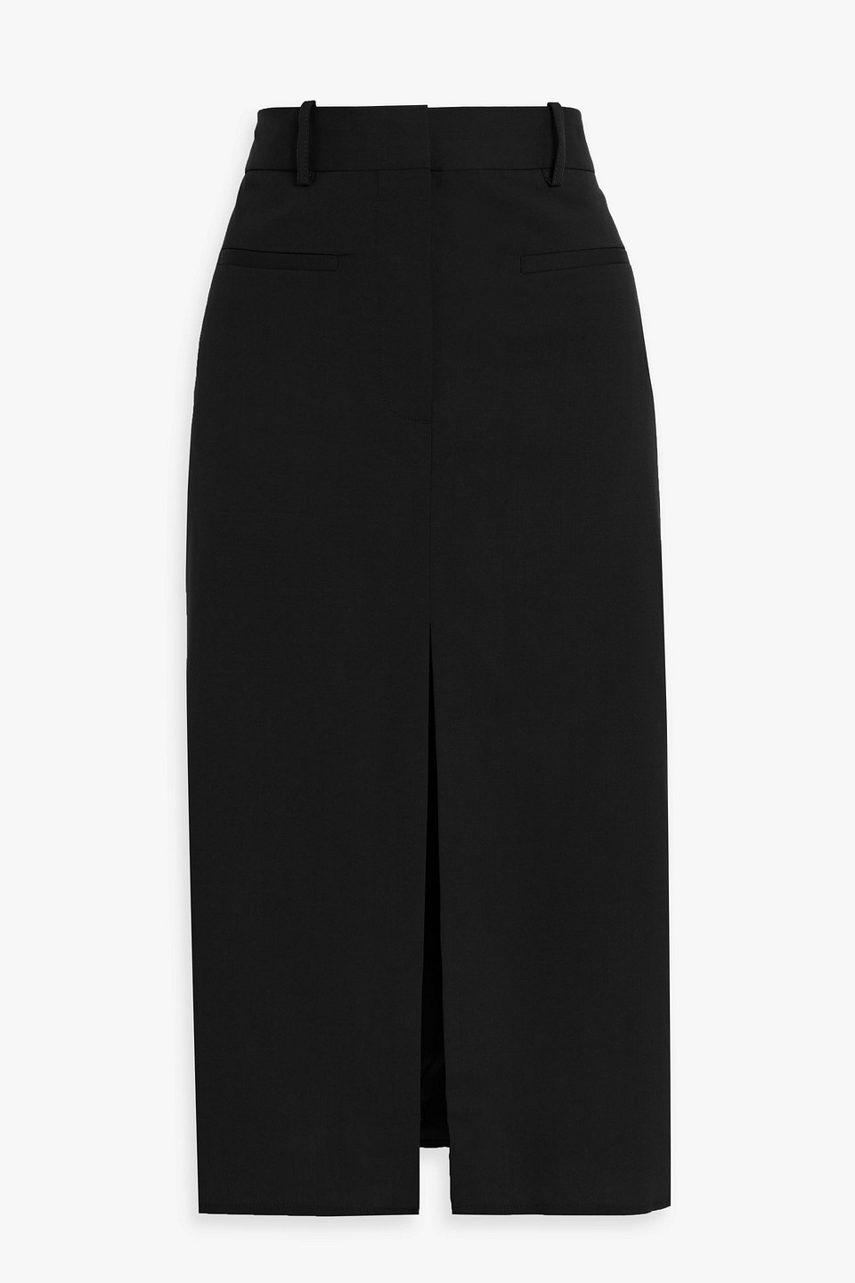 VICTORIA BECKHAM WOOL MIDI SKIRT,3074457345634569623