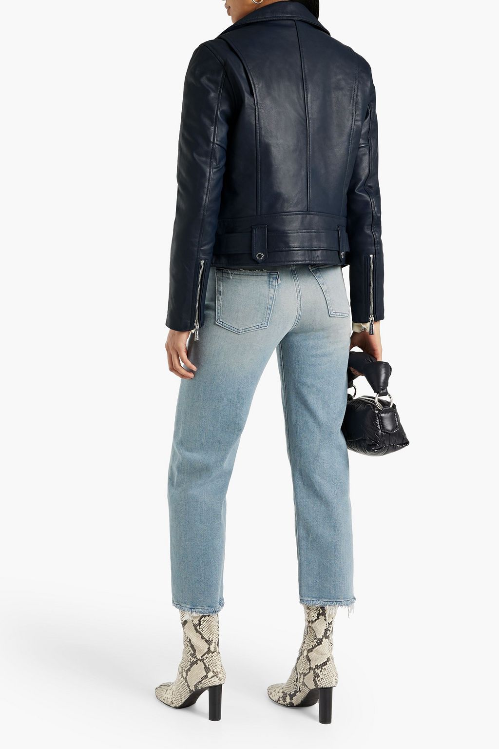 EACH X OTHER Leather biker jacket