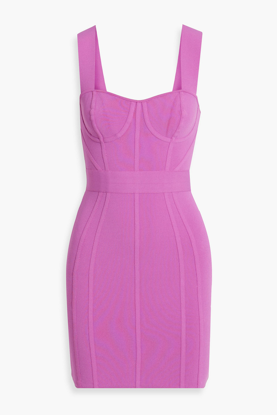 Herve Leger Bandage Mini Dress In Magenta