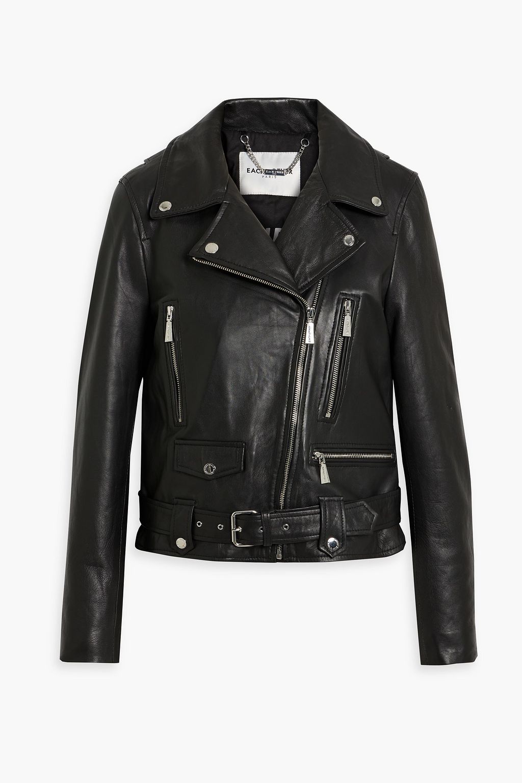 EACH X OTHER Leather biker jacket | THE OUTNET