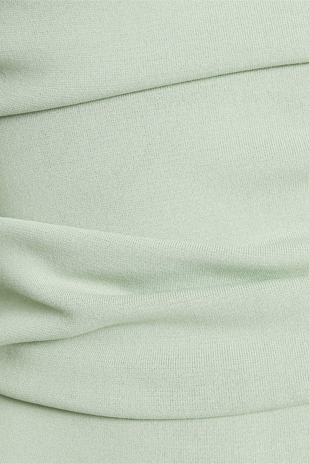 ALICE + OLIVIA فستان «بيوني» من قماش كادي مزين بفتحات
