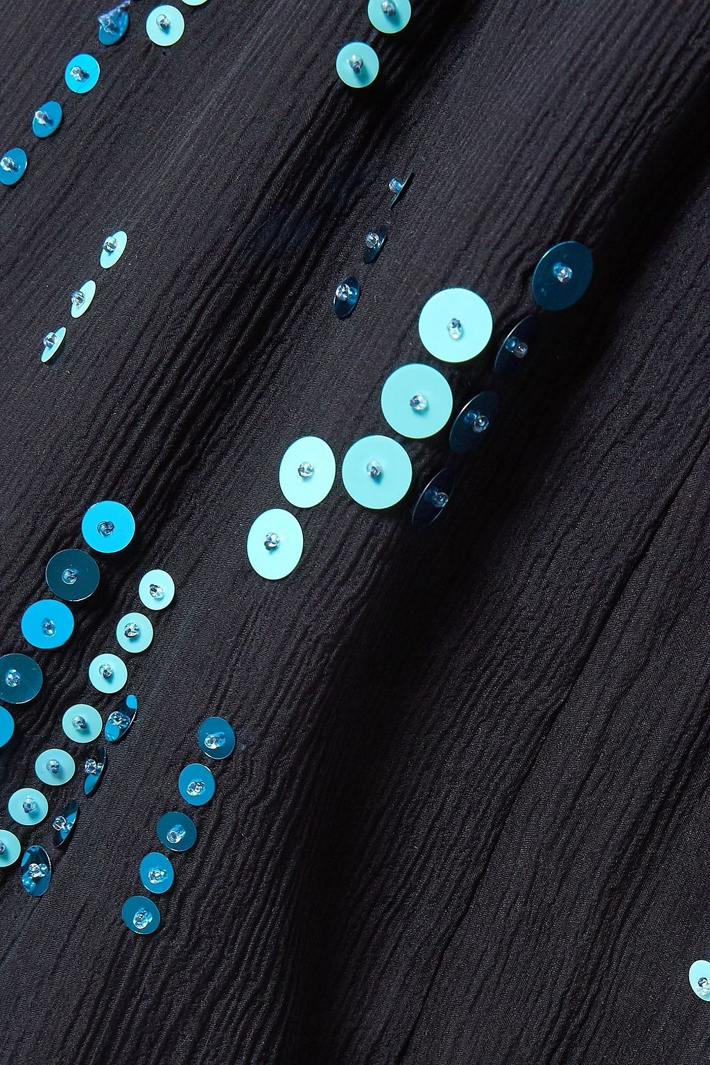 PRADA Embellished silk-crepon straight-leg pants