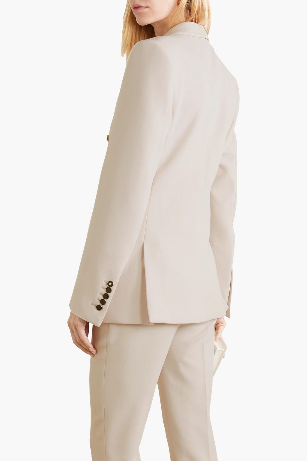TOM FORD Double-breasted wool-blend blazer