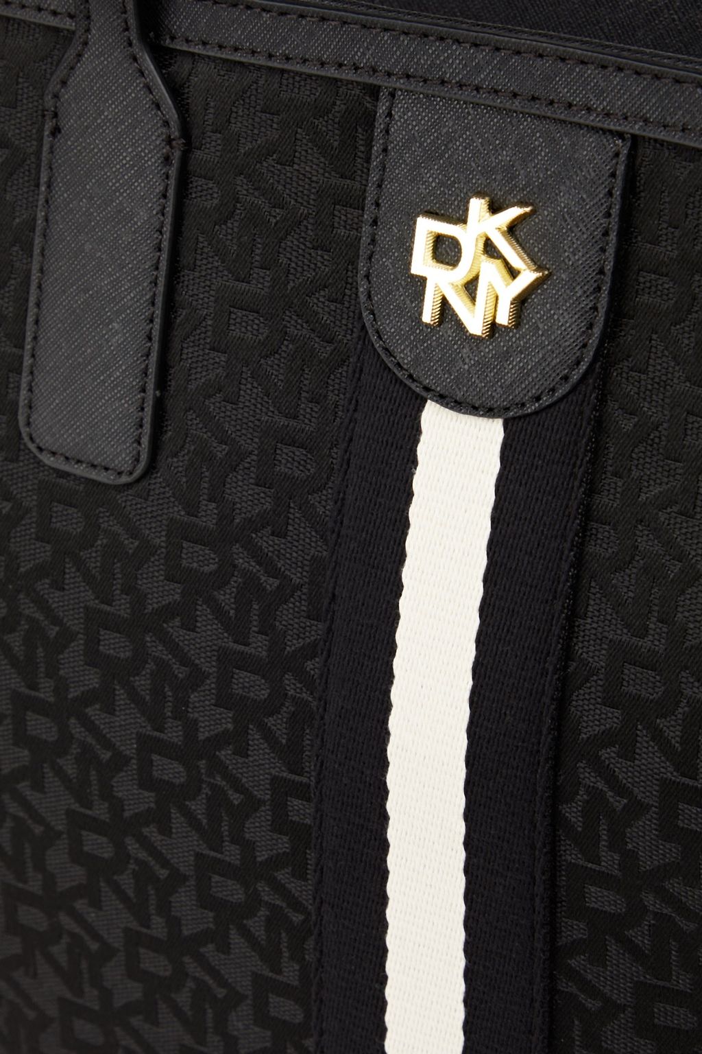 DKNY Carol logo-print woven tote