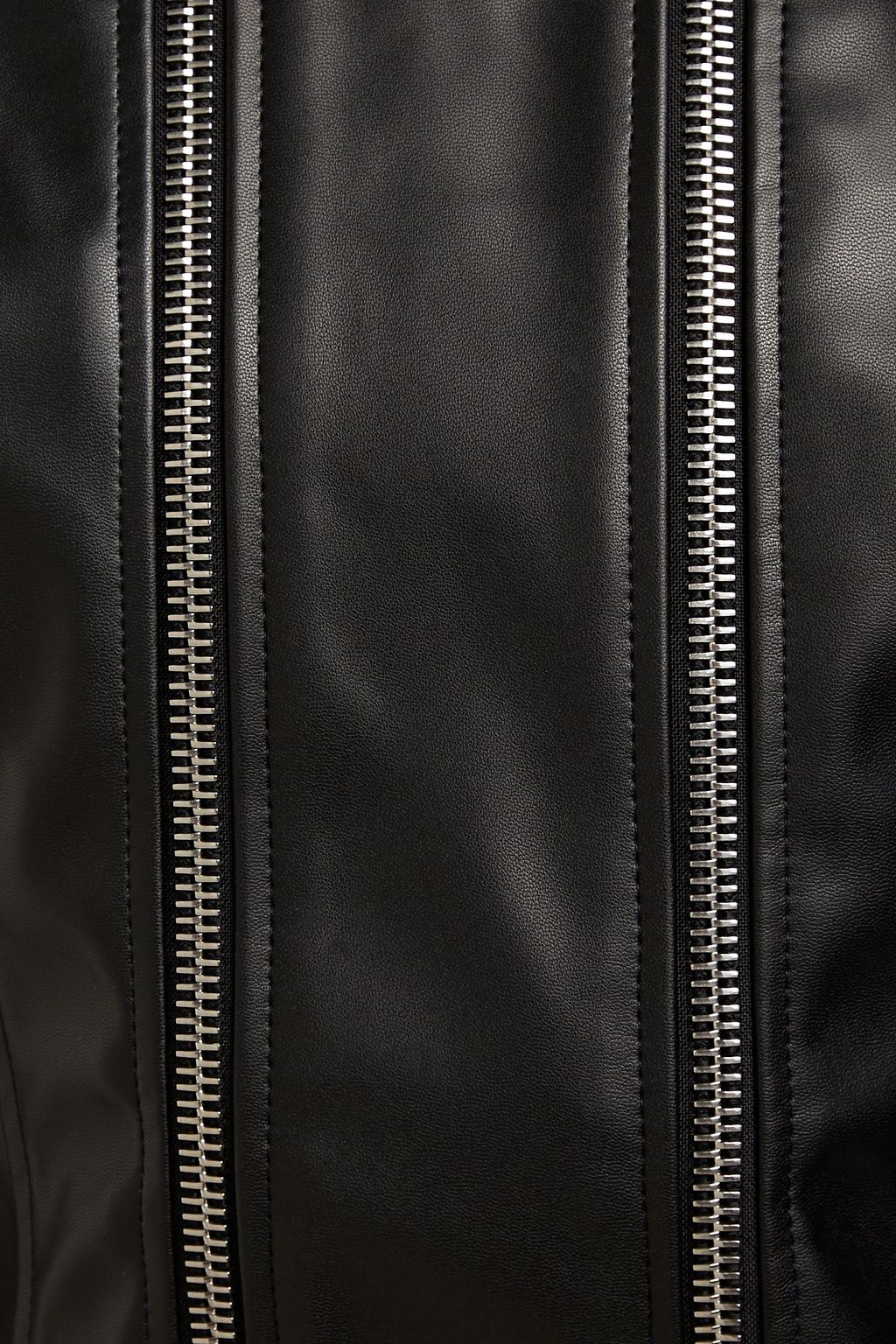 BITE STUDIOS Convertible faux leather jacket